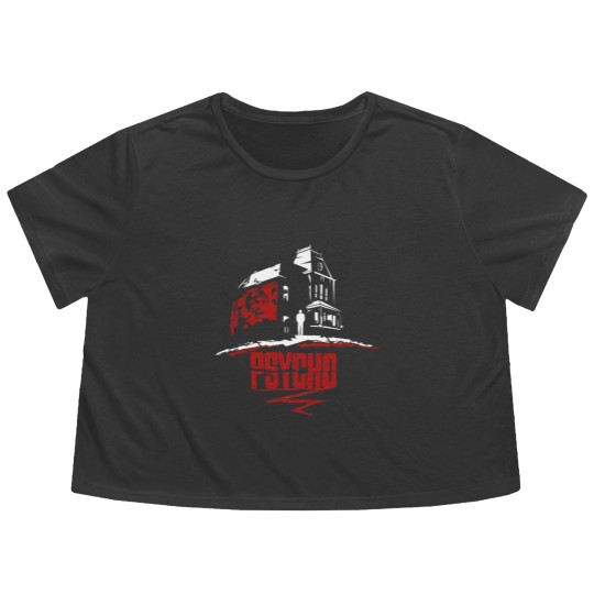 Discover PSYCHO 1960 Flowy Cropped Tees
