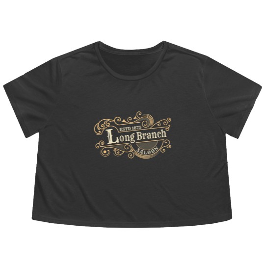 Discover Gunsmoke  Long Branch Saloon TV Flowy Cropped Tees