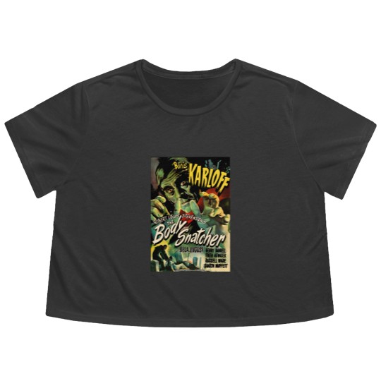 Discover The Body Snatcher (1945) - Restored Artwork Flowy Cropped Tees