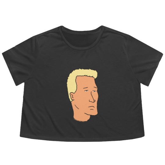 Discover king of the hill boomhauer simple portrait Flowy Cropped Tees