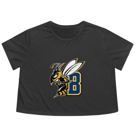 Discover Montana State Billings Yellowjackets Flowy Cropped Tees