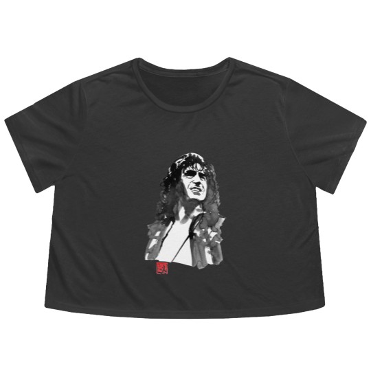 Discover Bon Scott bon scott Flowy Cropped Tees