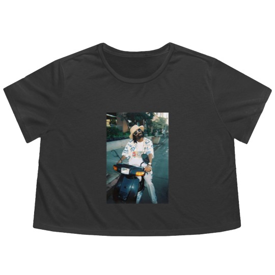 Discover Mac Dre Motorcycle Flowy Cropped Tees