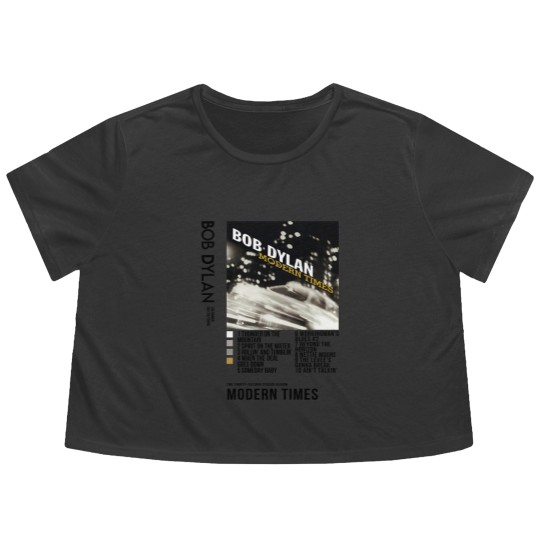Discover Bob Dylan - Modern Times Gift For Fan Flowy Cropped Tees