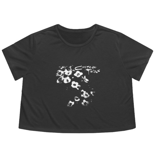 Discover Vintage Cocteau Twins Aesthetic Flower Inpsired Flowy Cropped Tees