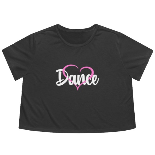Discover Cool Dance For Women Girls Ballroom Lyrical Hip Flowy Cropped Tees