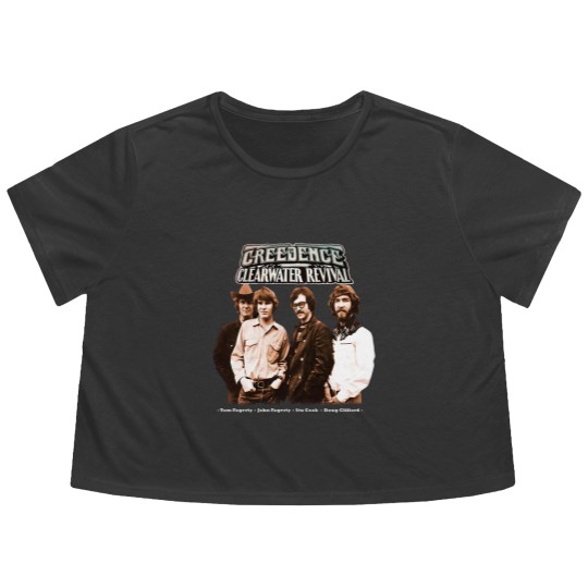Discover Creedence Clearwater Revival - Lovers creedence Flowy Cropped Tees