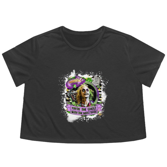Discover Beetlejuice Ghost with the Most Flowy Cropped Tees