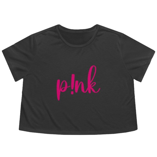 Discover P!nk P nk Pink Flowy Cropped Tees