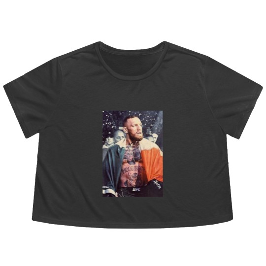 Discover Connor Mcgregor Flowy Cropped Tees