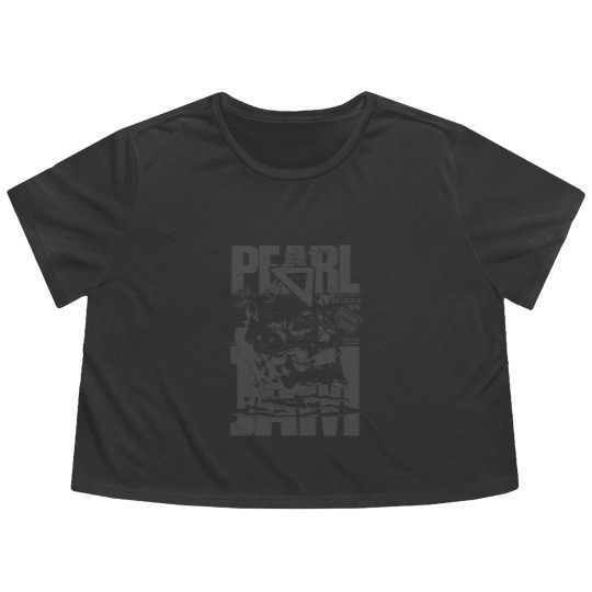 Discover PEARLL JAM Vintage Flowy Cropped Tees, Oversized Flowy Cropped Tees, Classic Rock, Flowy Cropped Tees