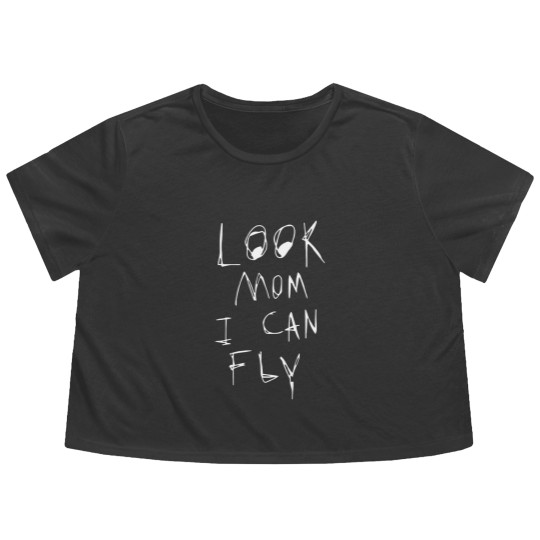 Discover Travis Look Mom I Can Fly Cactus Cactus Jack Astroworld Flowy Cropped Tees