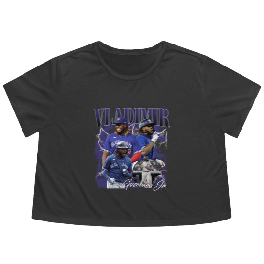 Discover Vintage Vla.dimir Guerrero Jr Baseball Flowy Cropped Tees