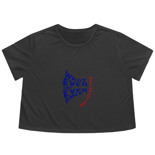 Discover 2 BEN FOLDS Flowy Cropped Tees