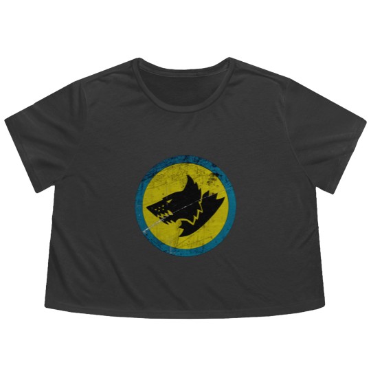 Discover Space Wolves Icon Flowy Cropped Tees