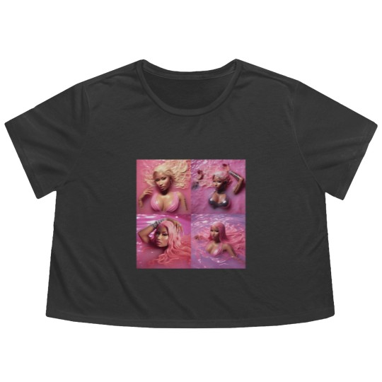 Discover Nicki Minaj Flowy Cropped Tees, Write A Rap, Pink Friday 2 Flowy Cropped Tees, Nicki Minaj Tour Flowy Cropped Tees