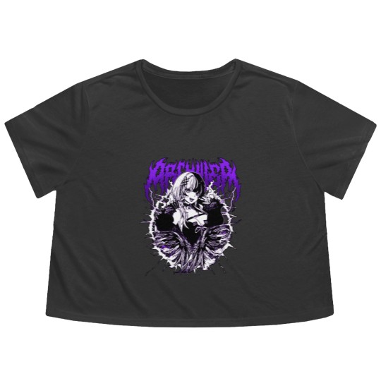 Discover Hololive English Shiori Novella Flowy Cropped Tees