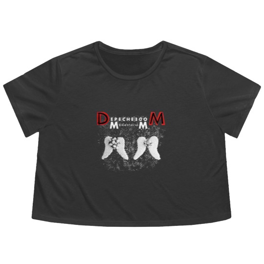Discover Depeche Mode Memento Mori Album Flowy Cropped Tees, Depeche Mode 2023 Tour, Depeche Mode Merch Flowy Cropped Tees, Depeche Mode Rock Band Flowy Cropped Tees