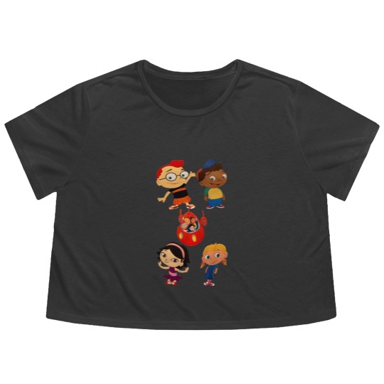 Discover Funny little einsteins the movie Allan Flowy Cropped Tees