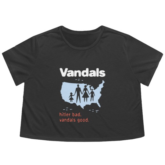 Discover The Vandals good Flowy Cropped Tees