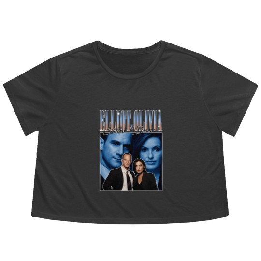 Discover Elliot Stabler Olivia Benson Flowy Cropped Tees, Law And Order SVU