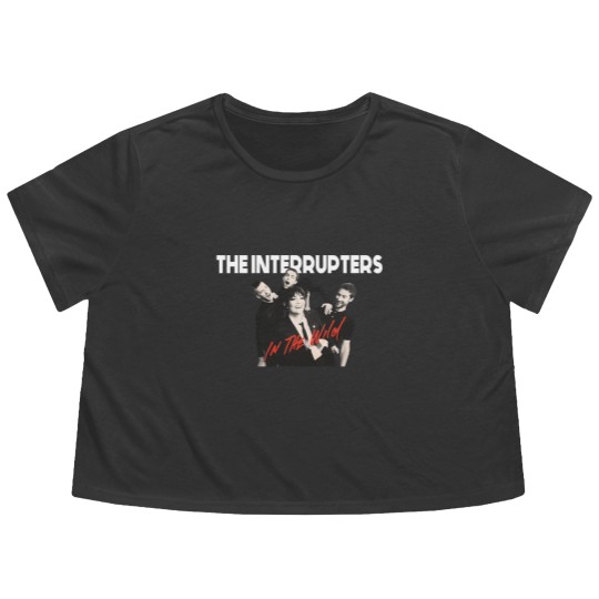 Discover The Interrupters Flowy Cropped Tees