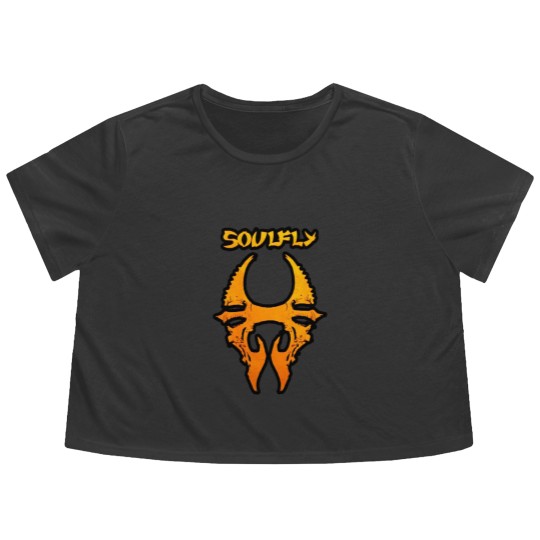 Discover Soulfly Logo    Soulfly Logo    Soulfly Logo    Soulfly Logo Flowy Cropped Tees