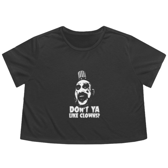Discover Don’t ya like clowns? Flowy Cropped Tees