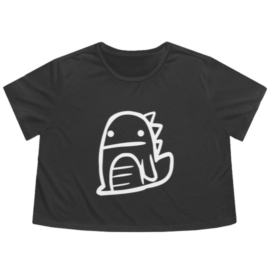 Discover Dinosaur - Dinosaur - Flowy Cropped Tees