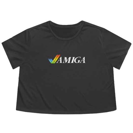 Discover Commodore Amiga - Retro logo Flowy Cropped Tees
