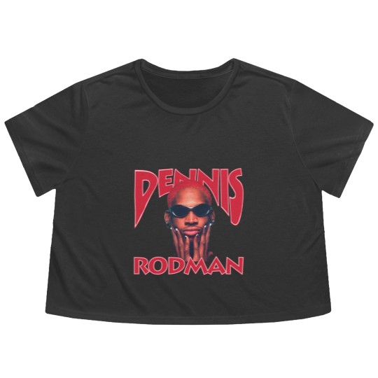 Discover Denis Rodman  2 Flowy Cropped Tees