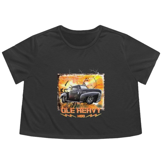 Discover Ole Heavy Ziptie Heifer JJ D Boss Memphis Street Racing Outlaws Street MSO HummingbirdO 29 Flowy Cropped Tees