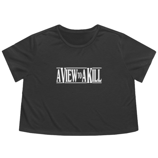 Discover A View To A Kill Flowy Cropped Tees