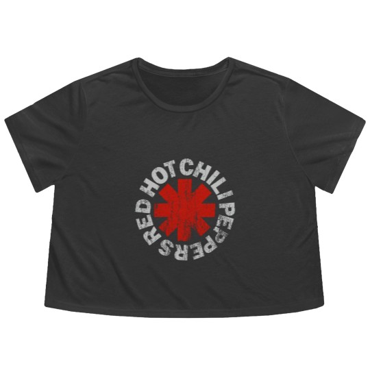 Discover Red Hot Chilli Peppers Flowy Cropped Tees | Red Hot Chilli Peppers Flowy Cropped Tees