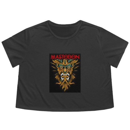 Discover mastodon band Flowy Cropped Tees