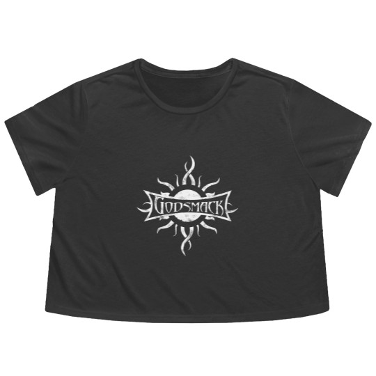 Discover Retro Godsmack Flowy Cropped Tees