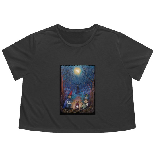 Discover Over the Garden Wall Flowy Cropped Tees