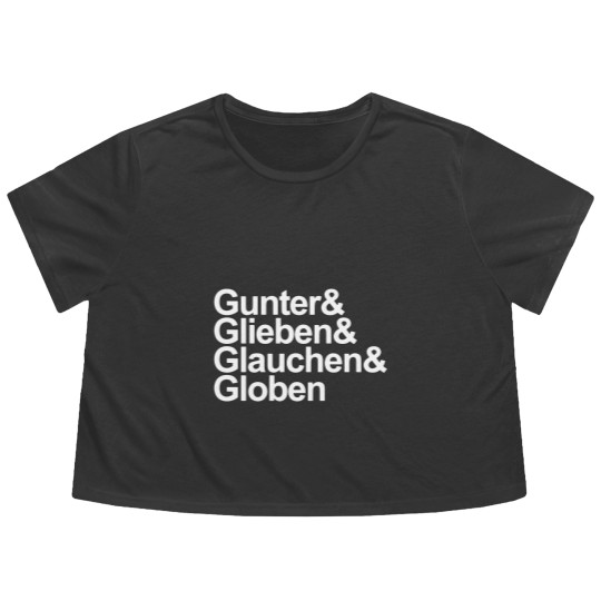 Discover Gunter Glieben Glauchen Globen Flowy Cropped Tees