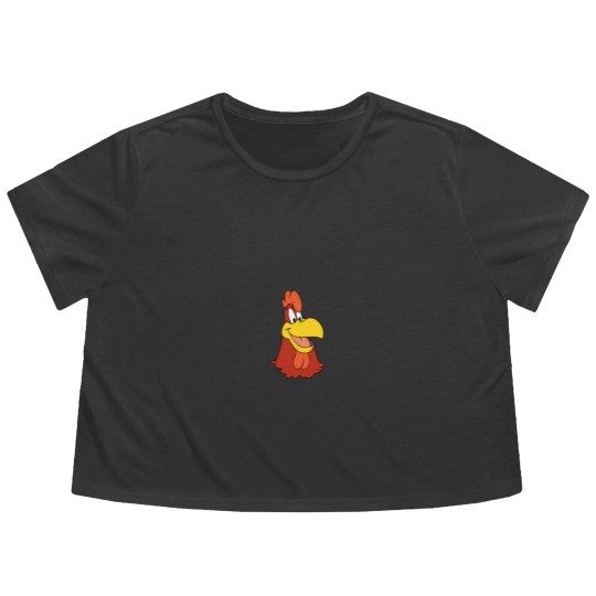 Discover Foghorn Leghorn Flowy Cropped Tees