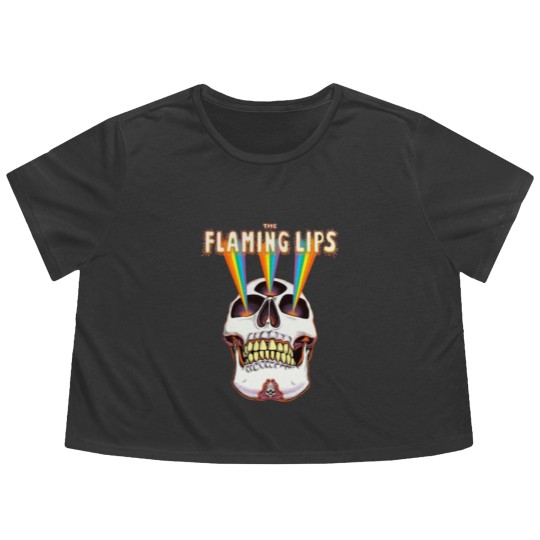 Discover The Flaming Lips Flowy Cropped Tees