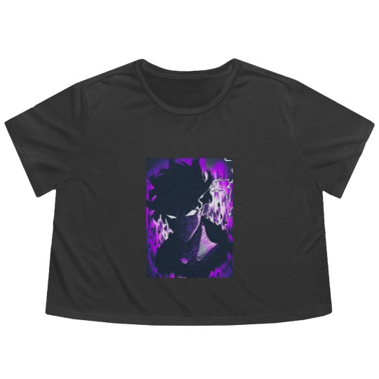 Discover solo leveling Flowy Cropped Tees
