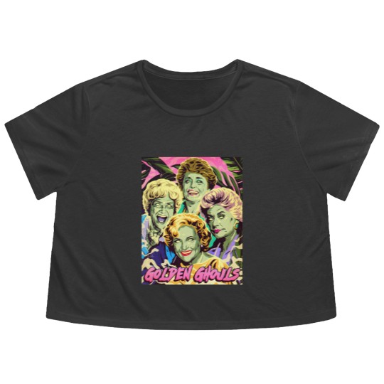 Discover GOLDEN GHOULS Flowy Cropped Tees Flowy Cropped Tees