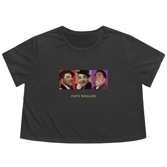Discover Fats Waller Flowy Cropped Tees