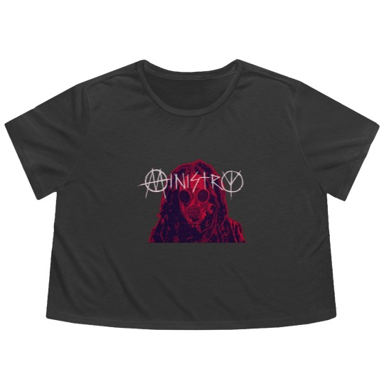 Discover Ministry Band Logo Flowy Cropped Tees