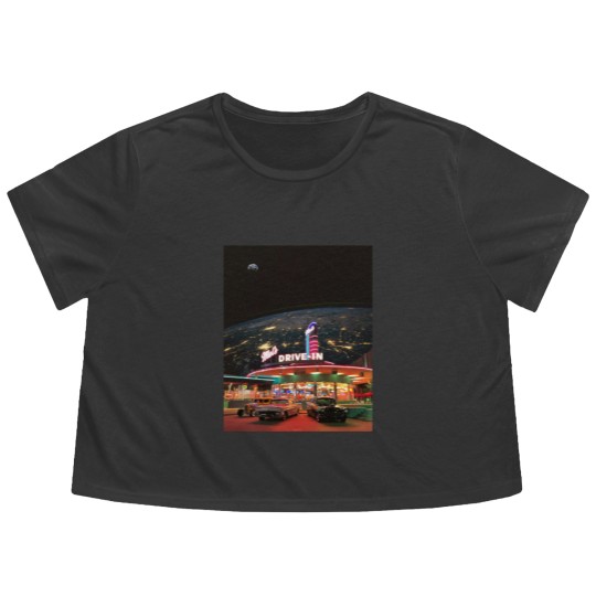 Discover MELS DRIVE IN Flowy Cropped Tees