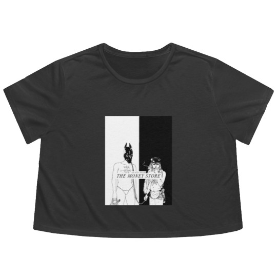 Discover Death Grips - The Money Store Graphic Flowy Cropped Tees