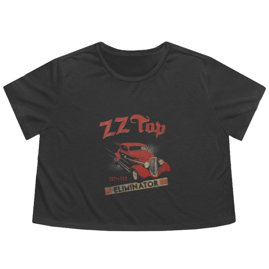 Discover zz top, zz top, zz top, zz top, zz top Classic Flowy Cropped Tees