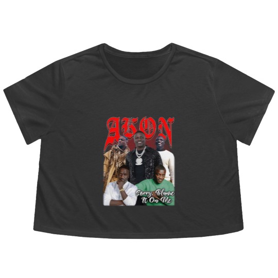 Discover Akon The Superfan Tour 2024 Flowy Cropped Tees