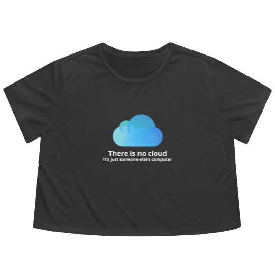 Discover There is no cloud - There Is No Cloud - Flowy Cropped Tees