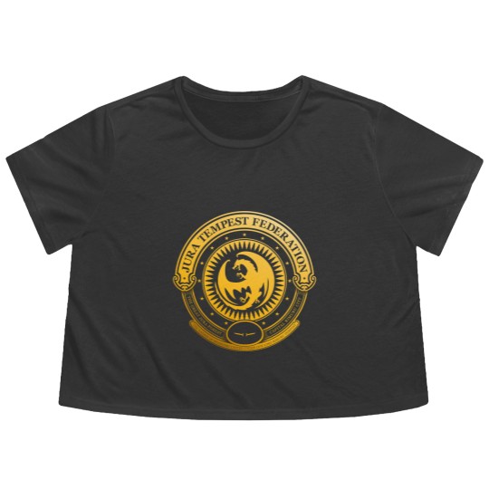 Discover Jura Tempest Federation Seal (1) Flowy Cropped Tees